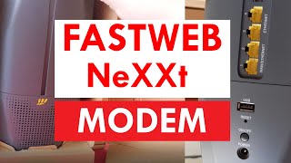 Fastweb modem NeXXt  Recensione [upl. by Dielle553]