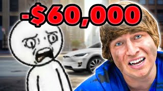 YouTuber Goes Into Debt for MrBeast [upl. by Kcirddor]