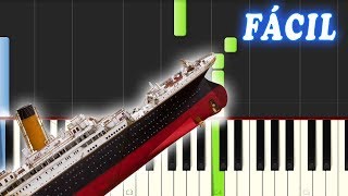 Titanic  FACIL  Piano Tutorial [upl. by Cousins]