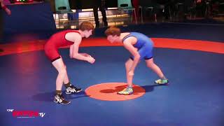 Cairine Wilson High School Wrestling Dual Meet Clash in The Caf [upl. by Kiefer]