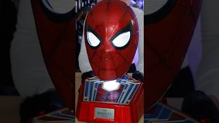 Iron Spider Helmet unboxing ironspider spiderman mcju marvel ironman shorts [upl. by Enihsnus386]