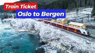 How to Book Train Ticket Oslo to Bergen  Train Ticket Oslo to Bergen [upl. by Otreblig691]