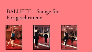 Klassische MiniBallettStange für Fortgeschrittene [upl. by Ioab]