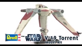 Revell V19 Torrent Starfighter  SnapTite Star Wars kit [upl. by Emmey]