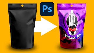 How To Create a Product Packaging Mockup Template in Photoshop  Tutorial [upl. by Kettie381]