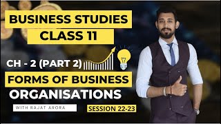 Forms of Business Organisations  Partnership  Class 11  Business studies  Part 2 [upl. by Waterer]