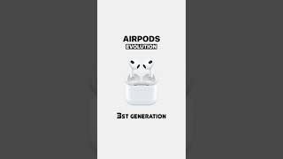 AIRPODS headphones evolution tech apple ios18 music play iphone16 [upl. by Beetner]