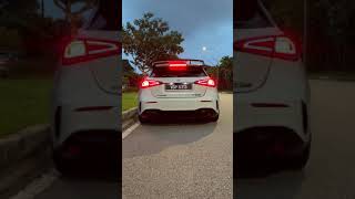 MercedesBenz A45S AMG Acceleration amp Stock Exhaust Sound [upl. by Hagi]