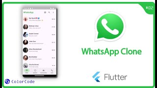 Designing a WhatsApp Clone Chat Screen Using Flutter  UI Tutorial 02 [upl. by Eaves]