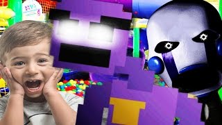 SAVING THE 5 CHILDREN FROM THE PURPLE MAN  Dayshift at Freddys 2 Part 4 Five Nights at Freddys [upl. by Ginnie287]