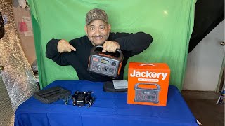 Unboxing Jackery Portable Power Station Explorer 300 [upl. by Feinberg]