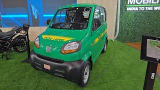 Bajaj QUTE 2024  Bajaj Mini Car  Price Mileage Specifications Review BajajAuto [upl. by Yelsnik]