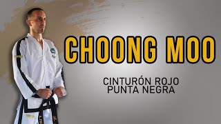 FORMA CHOONG MOO  Tul de cinturon punta negra  TAEKWONDO ITF ATRASUR [upl. by Hough]