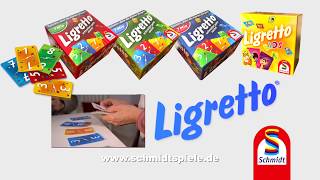 LIGRETTO® Kartenspiel │ Schmidt Spiele │ Online Spot 10 Sek [upl. by Preciosa]