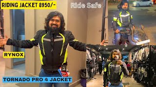 Rynox Riding Jacket Tornado Pro 4 Le Liye  Best and Cheap Riding Jacket Under 10000 [upl. by Aicenav]