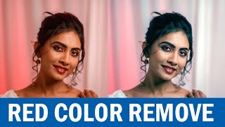 Red Color Cast Remove In Photoshop Hindi Tutorial [upl. by Saoj]