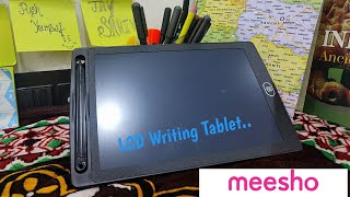 LCD Writing Tablet Review meesho KK StudyampLife [upl. by Dario]