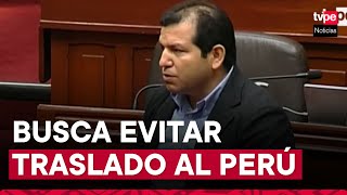 Casa Sarratea Alejandro Sánchez presentó recurso para evitar su traslado al Perú [upl. by Hearsh]