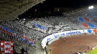 Hajduk  Dila Gori  182013  Koreografija Torcide HD [upl. by Murtagh]