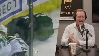 Jeremy Roenick Joins Spittin Chiclets To Discuss Derian Hatcher Breaking His Jaw [upl. by Alisen751]