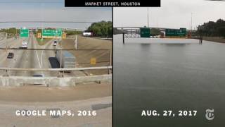 Houston Before and After Harvey [upl. by Edy714]