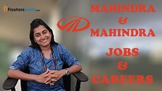 MAHINDRA amp MAHINDRA – Recruitment Notifications Automobile Manufacturing JobsCareer Oppurtunities [upl. by Ilime275]