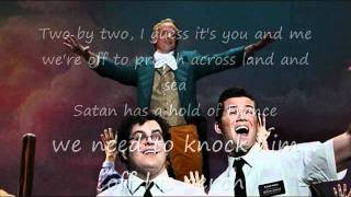 The Book of Mormon Two By Two Lyrics [upl. by Eruot]