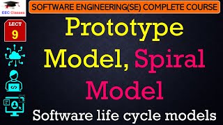 L9 Prototype Model Spiral Model  Software life cycle models  Software Engineering Lectures [upl. by Alwin]