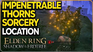 Impenetrable Thorns Sorcery Location Elden Ring DLC [upl. by Nonnaer91]