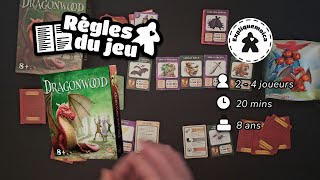 🐉 DRAGONWOOD 🎲règle du jeu offlineedition expliquemoica [upl. by Ydniahs]