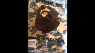 004 Bape Shaolin Bape  A Bathing Ape  Unboxing  Clothing  Collection  Outfit  Pickup  Review [upl. by Claudie129]