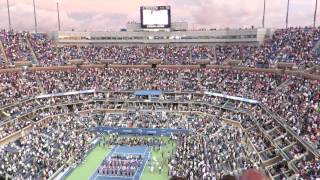 Marin Cilic win champion point moment US Open 2014 Mens singles Champion [upl. by Oileve]