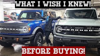 Ford Bronco model comparison What I wish I Knew when Ordering [upl. by Itisahc]