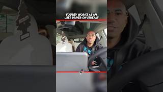 Fousey Works As An Uber Driver On Stream [upl. by Suollecram]