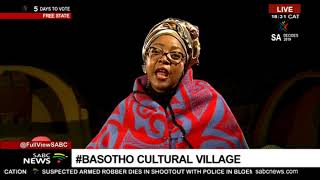 Tsepiso Makwetla to host an SABC election debate from Basotho Cultural Village [upl. by Atews]