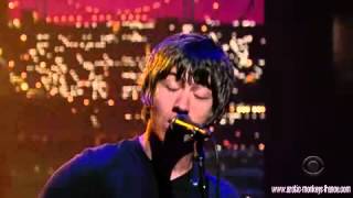 Arctic Monkeys  Fluorescent Adolescent Live at David Letterman [upl. by Ynafit45]