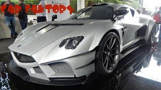 Mazzanti Evantra Millecavalli  Italian Based Hypercar [upl. by Ecinnaj]