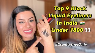 Best Waterproof Liquid Eyeliners in India Under ₹800 👁 Smudgeproof Black Eyeliners 😍 Preiti Bhamra [upl. by Mel]