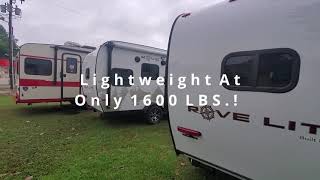 2022 TRAVEL LITE ROVE LITE 14BH ONLY 1600 POUNDS TOW WITH JEEP SUBARU LIGHTWEIGHT SELF CONTAINED [upl. by Sorrows175]