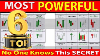 🔴 Top 6 quotMOST POWERFULquot Price Action Candlestick Patterns Every Trader Must Know [upl. by Kelby]