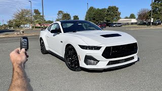 2024 Ford Mustang GT Premium Performance Start Up Exhaust Test Drive Walkaround POV and Review [upl. by Oidacra213]