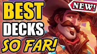 Hearthstone Showdown In The Badlands Decks [upl. by Eyak]