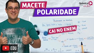 Macete para determinar polaridade de molécula [upl. by Patrizia]