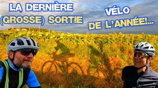 La dernière grosse sortie vélo de lannée [upl. by Hartnett]