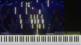 Lemonade Mouth  Determinate  Piano Synthesia [upl. by Delos945]