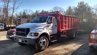 Ford F650 Dump Truck Walk Around [upl. by Nolte]