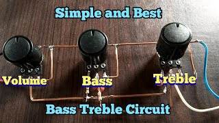 Bass Treble circuit  how to make bass treble volume controller  bass treble circuit kaise banaye [upl. by Jeremie]