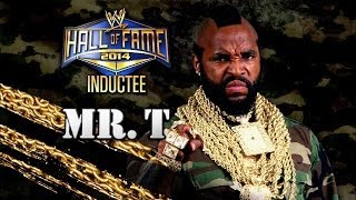 2014 WWE Hall of Fame Inductee Mr T Raw March 17 2014 [upl. by Wilonah]