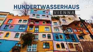 HUNDERTWASSER HOUSEampVILLAGE VIENNA 4K HDR wien architecture [upl. by Roosevelt]