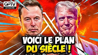 LE CAUCHEMAR DES MONDIALISTES  5 RÉVÉLATIONS À RETENIR DE LÉCHANGE TRUMPMUSK SUR X   GPTV ACTU [upl. by Nayrb726]